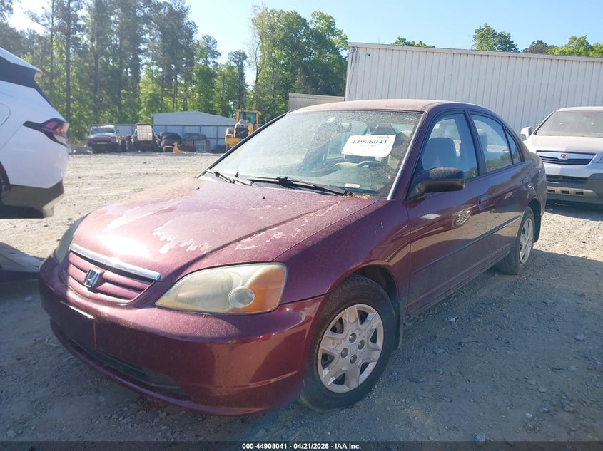2HGES16583H571231 2003 Honda Civic Lx photo 1