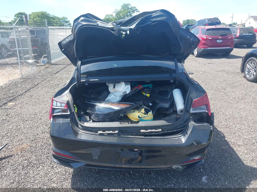 VIN 5NPLN4AG3MH046061 2021 HYUNDAI ELANTRA SEL