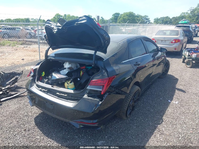 VIN 5NPLN4AG3MH046061 2021 HYUNDAI ELANTRA SEL