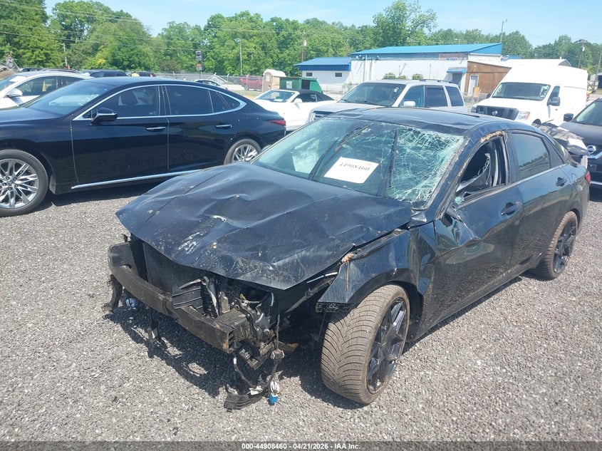 VIN 5NPLN4AG3MH046061 2021 HYUNDAI ELANTRA SEL