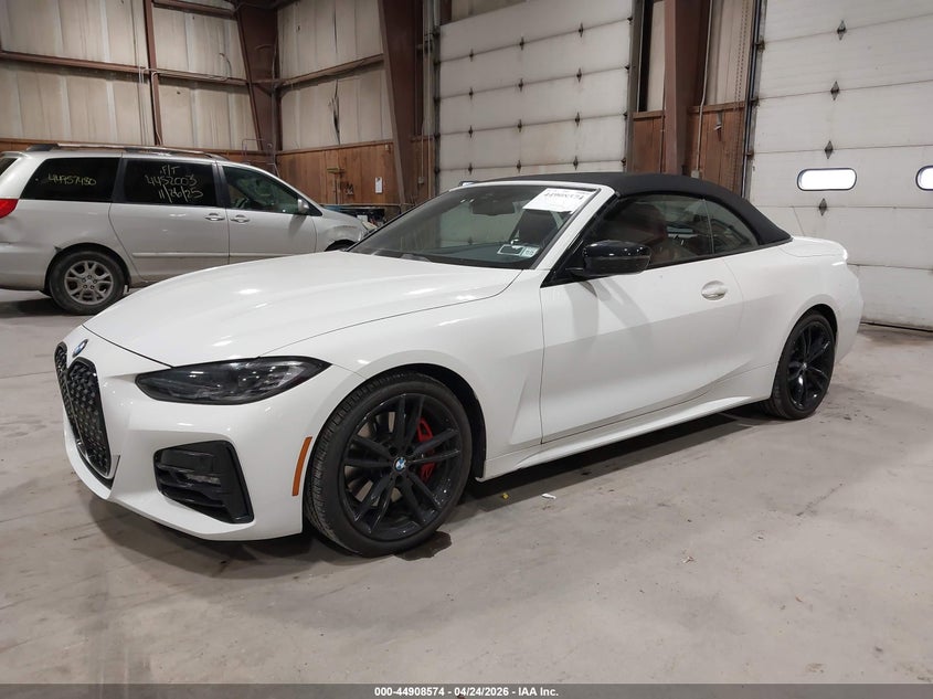 Vin: wba43at02pcm68456, lot: 45405943, bmw 430i xdrive 20232