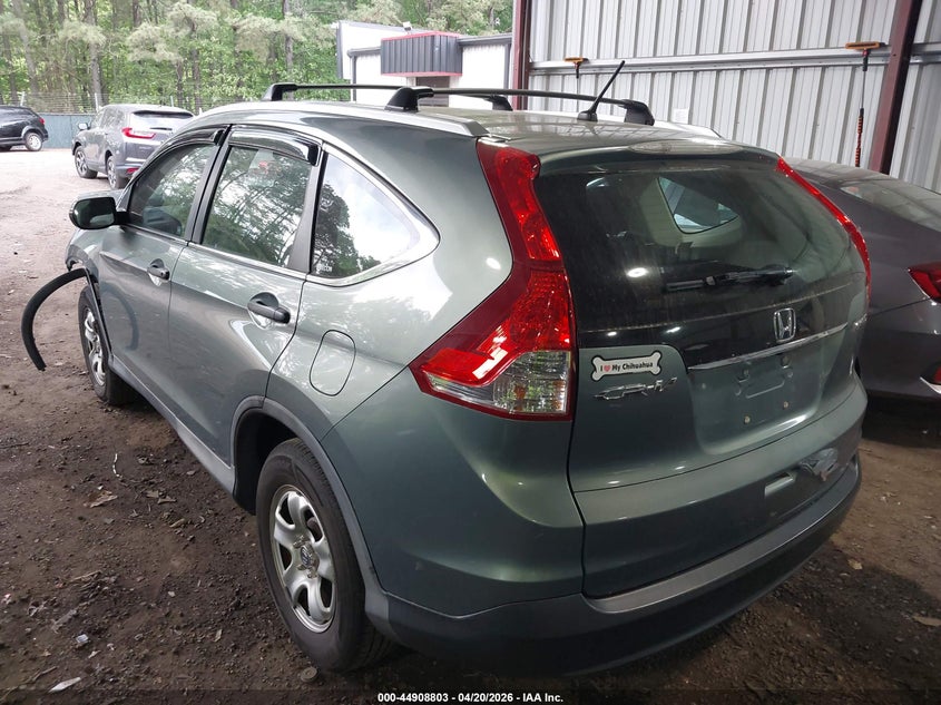 2012 Honda Cr-v 2.4 Cr-V Lx green Lot 111044908803 Vin 2HKRM4H39CH629104