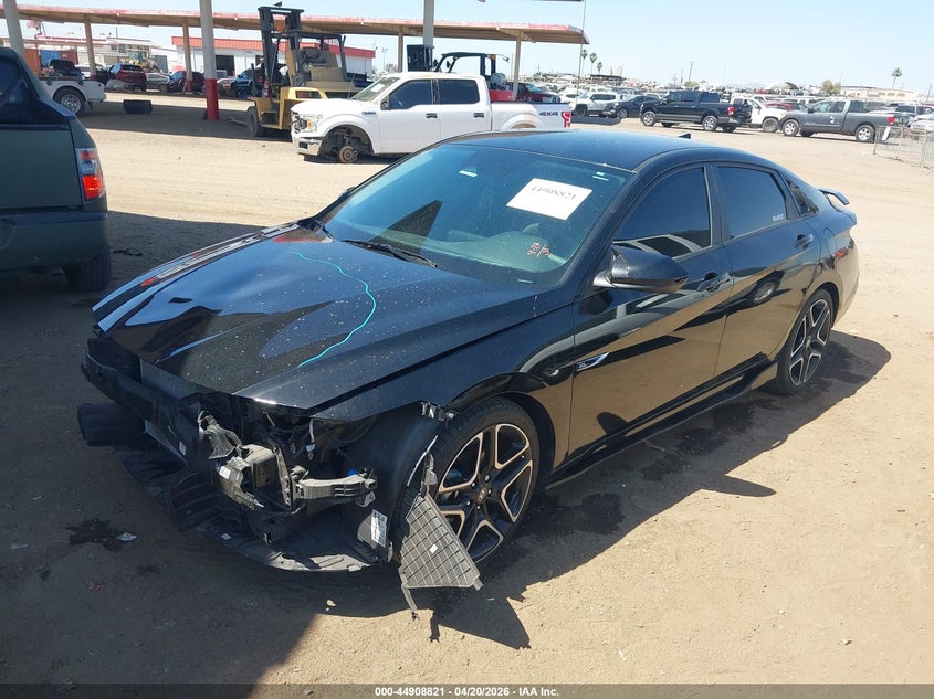 2024 Hyundai Elantra Sel KMHLM4DGXRU778100 photo 1