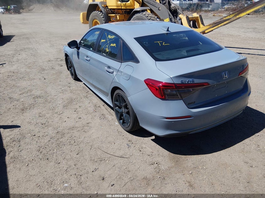 VIN 2HGFE2F50NH582549 2022 HONDA CIVIC SPORT