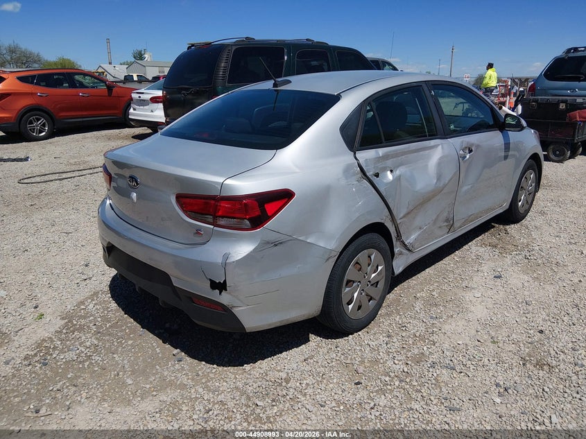 Vin: 3kpa24ab4je076979, lot: 45406362, kia rio s 20184