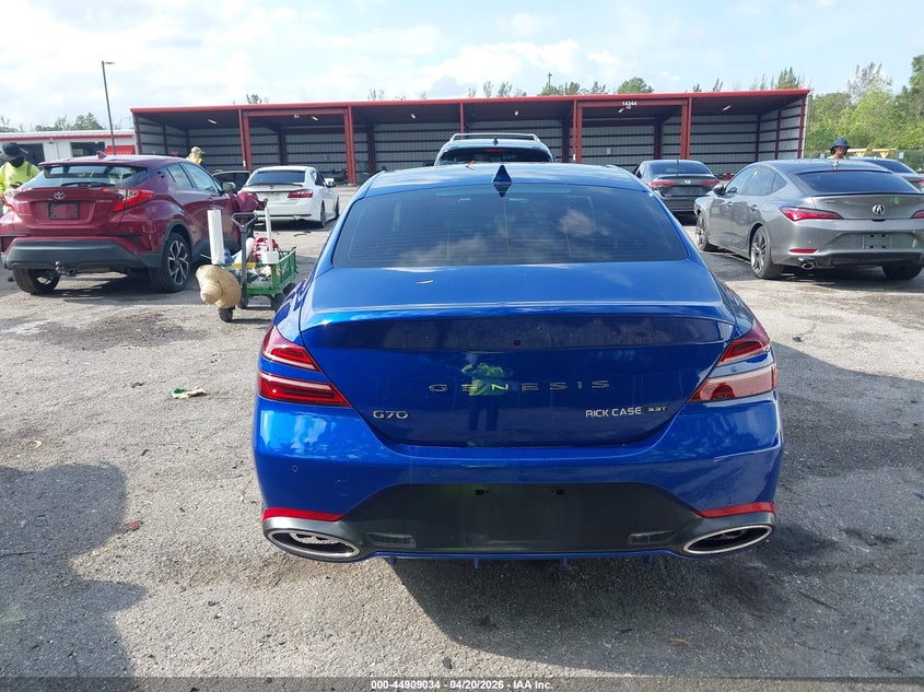 2024 Genesis G70 3.3T Rwd Sport Advanced VIN: KMTG54SE3RU139062 Lot: 44909034
