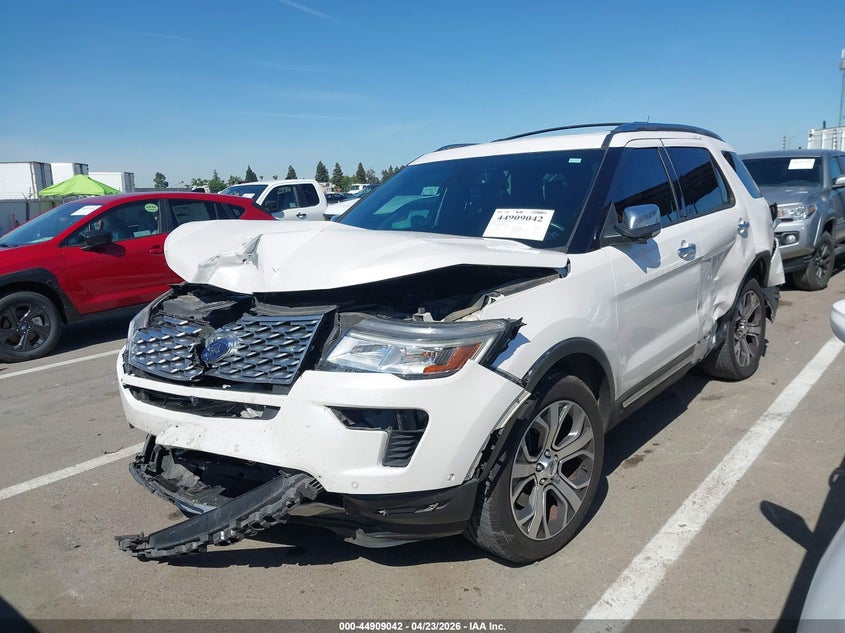 Vin: 1fm5k8htxkga79860, lot: 45406411, ford explorer platinum 20192