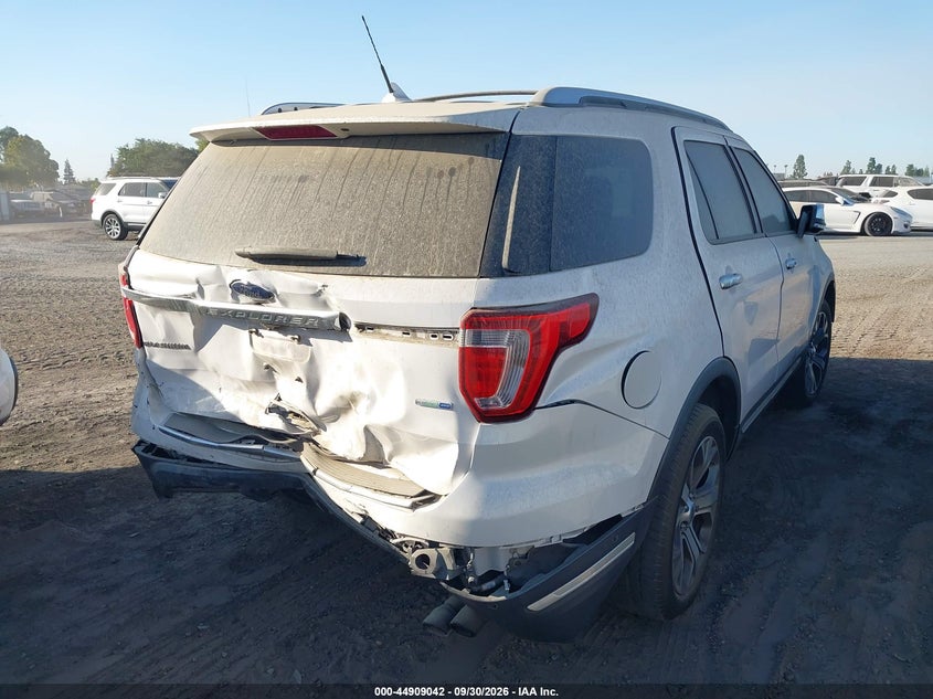 Vin: 1fm5k8htxkga79860, lot: 45406411, ford explorer platinum 20194