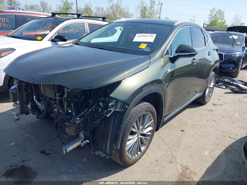 Vin: 2t2hgcez5rc038670, lot: 45406647, lexus nx 350 luxury 20242