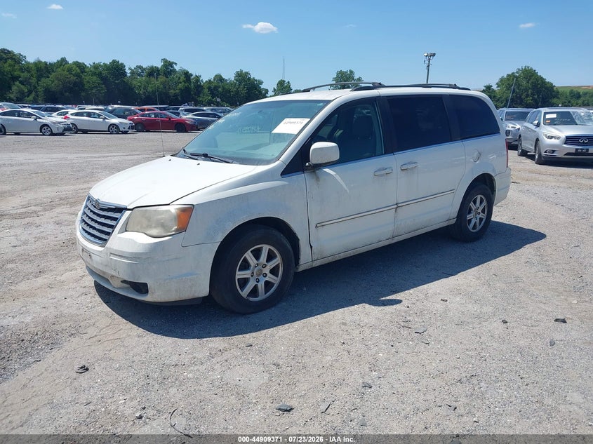 Vin: 2a4rr5d13ar369885, lot: 45406740, chrysler town & country touring 20102