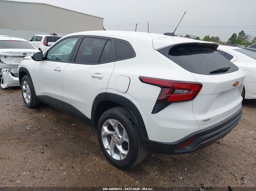 2025 CHEVROLET TRAX SPORT UTILITY VEHICLE 1.2L I-3 DI, DOHC, VVT, TURBO, 137HP