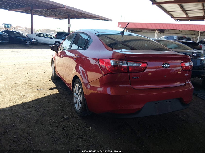 Vin: knadm4a37h6036747, lot: 45406800, kia rio lx 20173