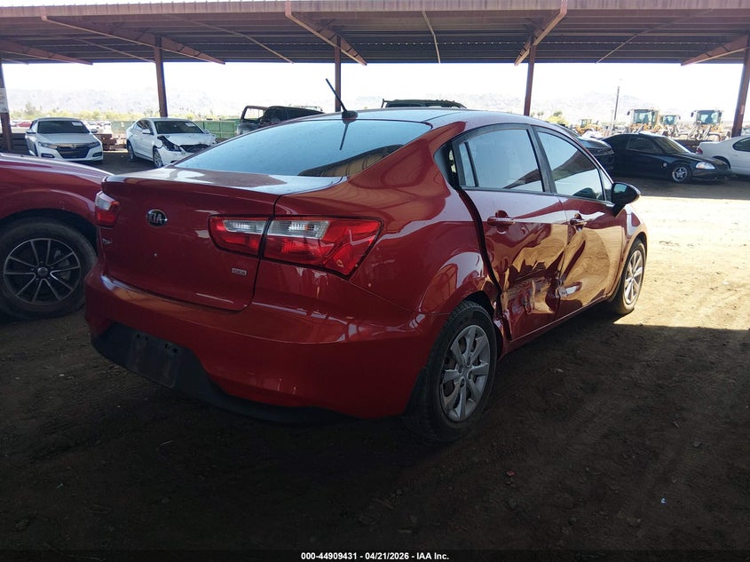 Vin: knadm4a37h6036747, lot: 45406800, kia rio lx 20174