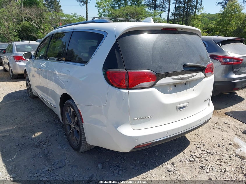 Vin: 2c4rc1ggxhr528153, lot: 45406801, chrysler pacifica limited 20173