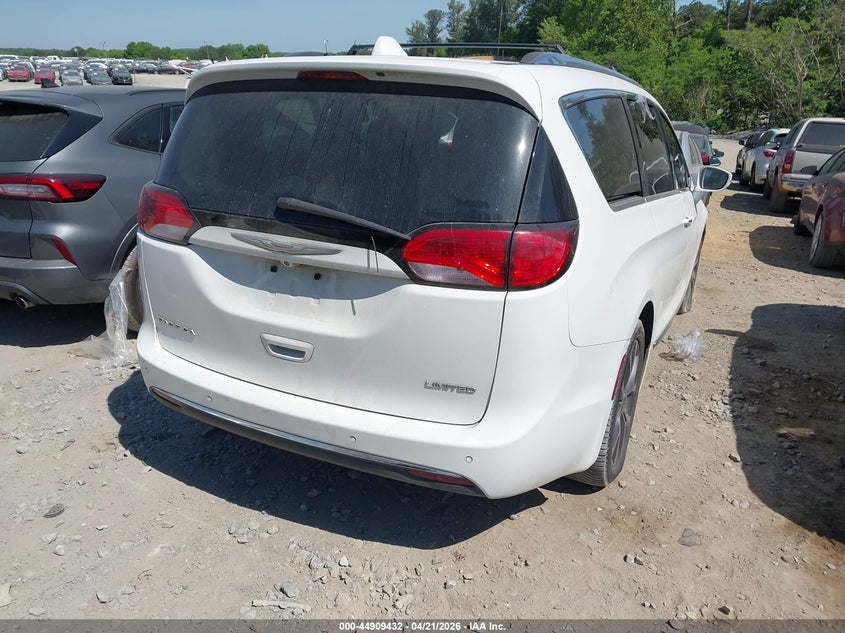 Vin: 2c4rc1ggxhr528153, lot: 45406801, chrysler pacifica limited 20174