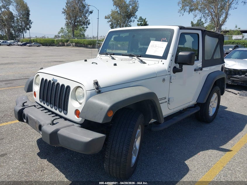 2010 JEEP WRANGLER SPORT UTILITY VEHICLE 3.8L V-6 202HP