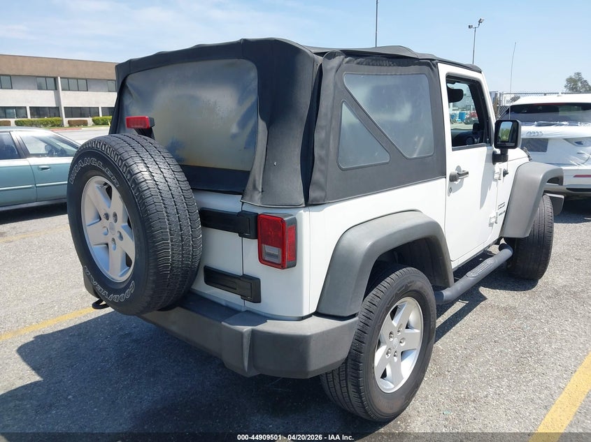 2010 JEEP WRANGLER SPORT UTILITY VEHICLE 3.8L V-6 202HP
