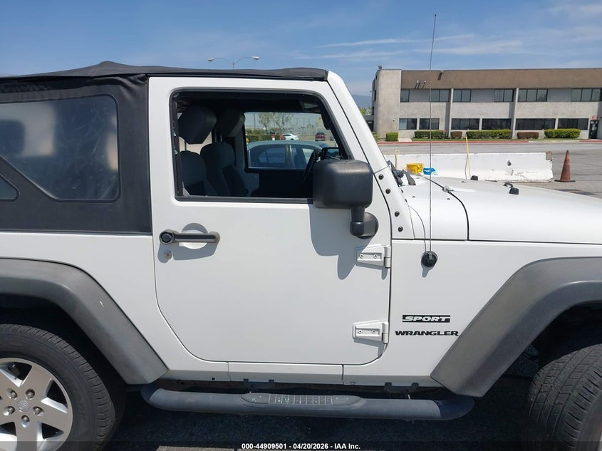 2010 JEEP WRANGLER SPORT UTILITY VEHICLE 3.8L V-6 202HP