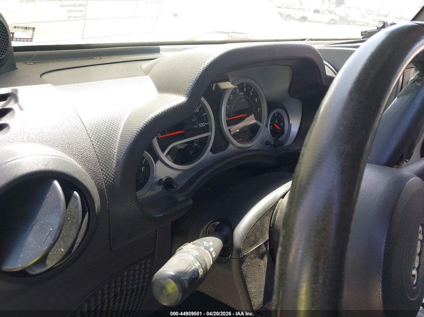 2010 JEEP WRANGLER SPORT UTILITY VEHICLE 3.8L V-6 202HP