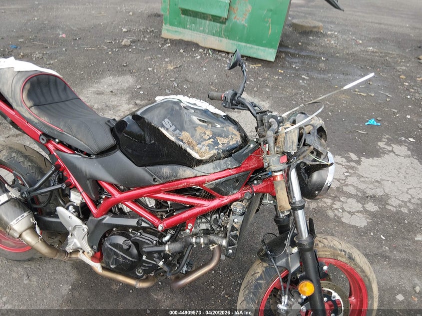 2018 Suzuki Sv650 A VIN: JS1VP55B1J2100455 Lot: 44909573