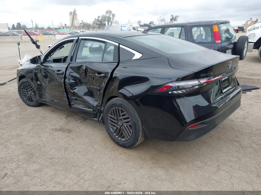 Vin: 3n1ab9cv1ty216009, lot: 45406986, nissan sentra sv 20263