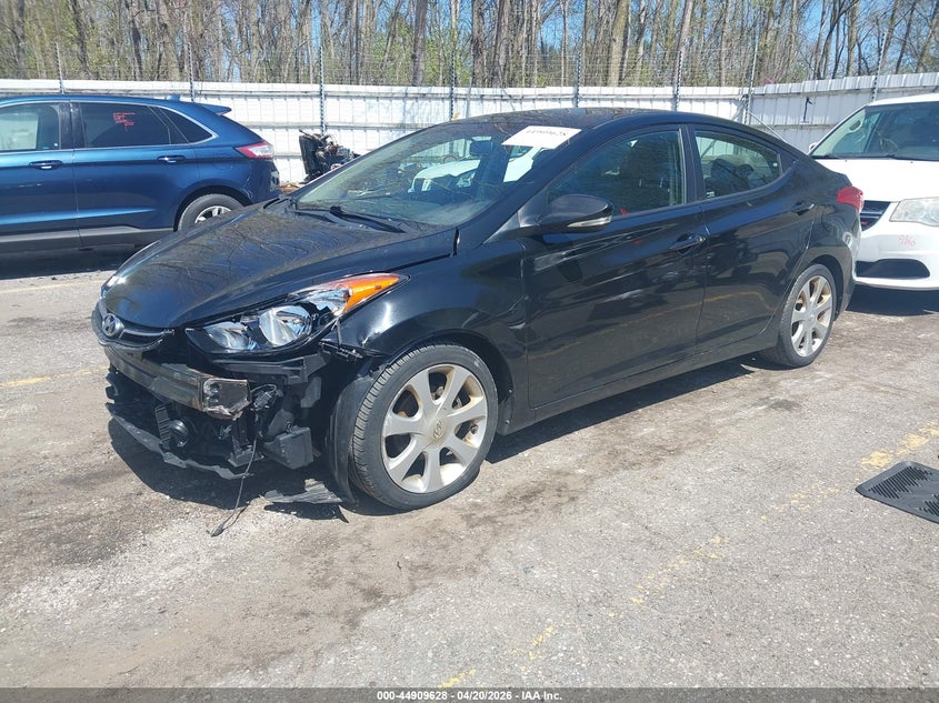 2012 HYUNDAI ELANTRA SEDAN 1.8L I-4 DOHC, VVT, 148HP