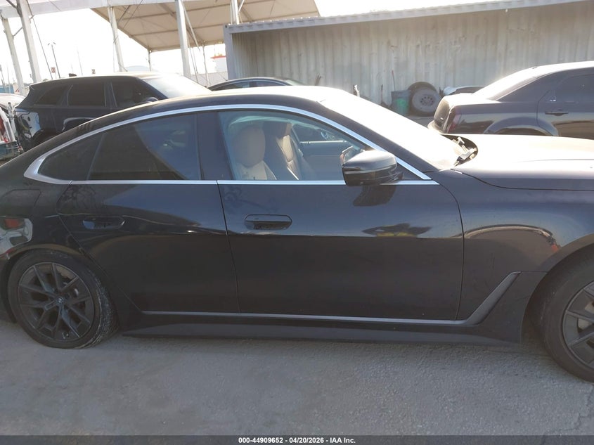 2024 BMW I4 Gran Coupe Edrive35 VIN: WBY43AW04RFS57922 Lot: 44909652
