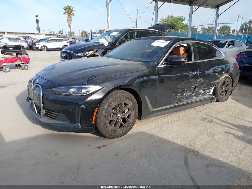 Vin: wby43aw04rfs57922, lot: 45407021, bmw i4 gran coupe edrive35 20242