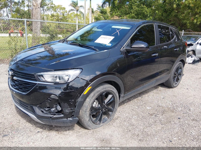 Vin: kl4mmbs20pb100558, lot: 45407095, buick encore gx preferred fwd 20232