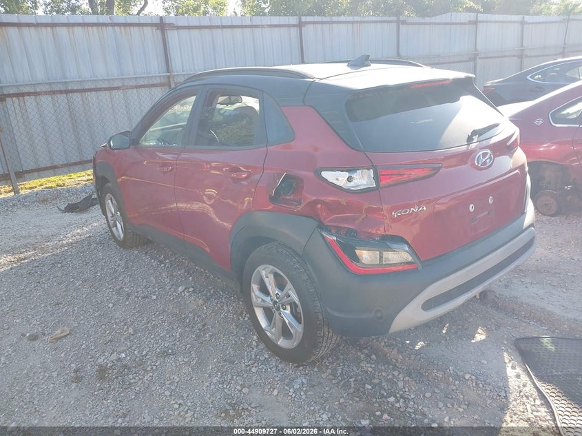 2022 HYUNDAI KONA auction photo 3