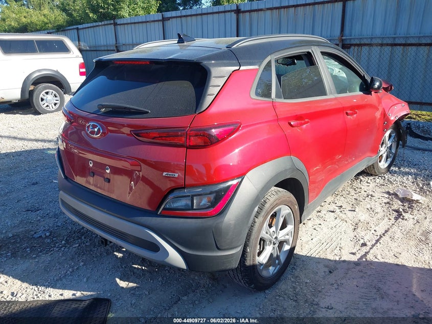 2022 HYUNDAI KONA auction photo 4