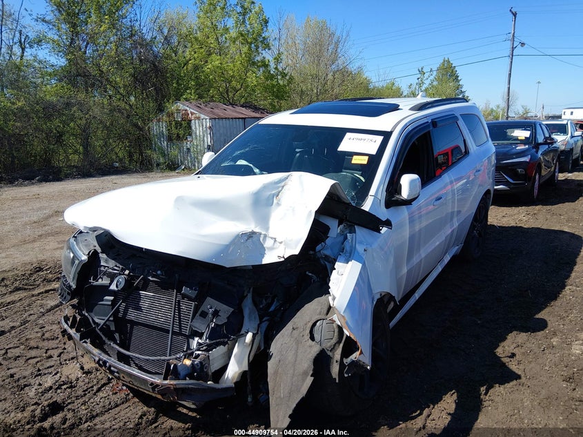 Vin: 1c4rdjdg7hc907167, lot: 45407123, dodge durango gt awd 20172