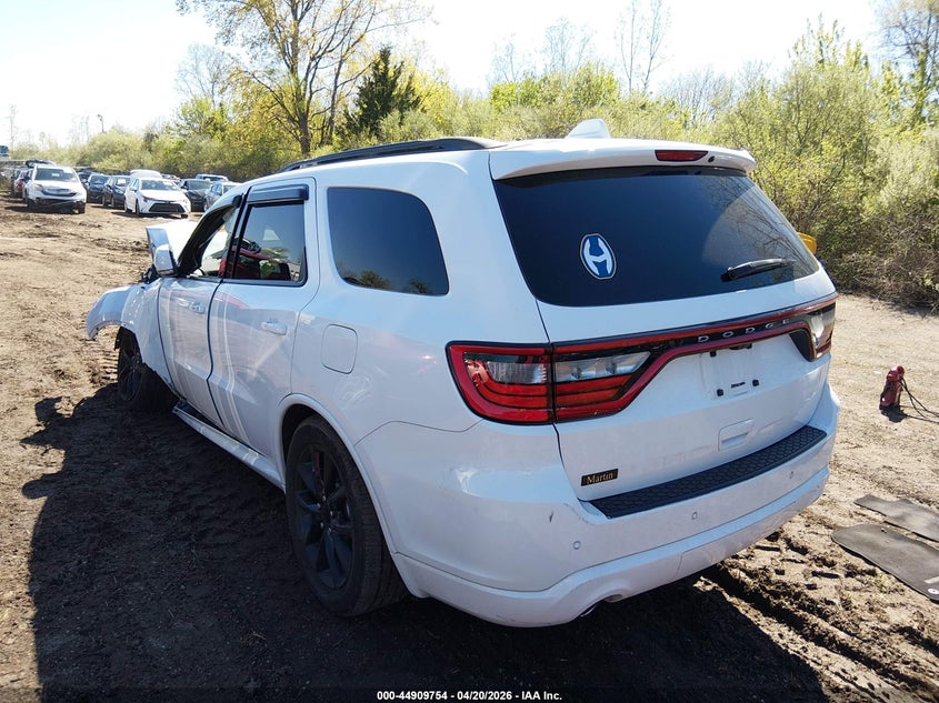 Vin: 1c4rdjdg7hc907167, lot: 45407123, dodge durango gt awd 20173