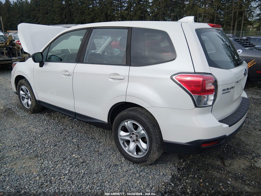 Vin: jf2sjaac1jg443532, lot: 45407146, subaru forester 2.5i 20183