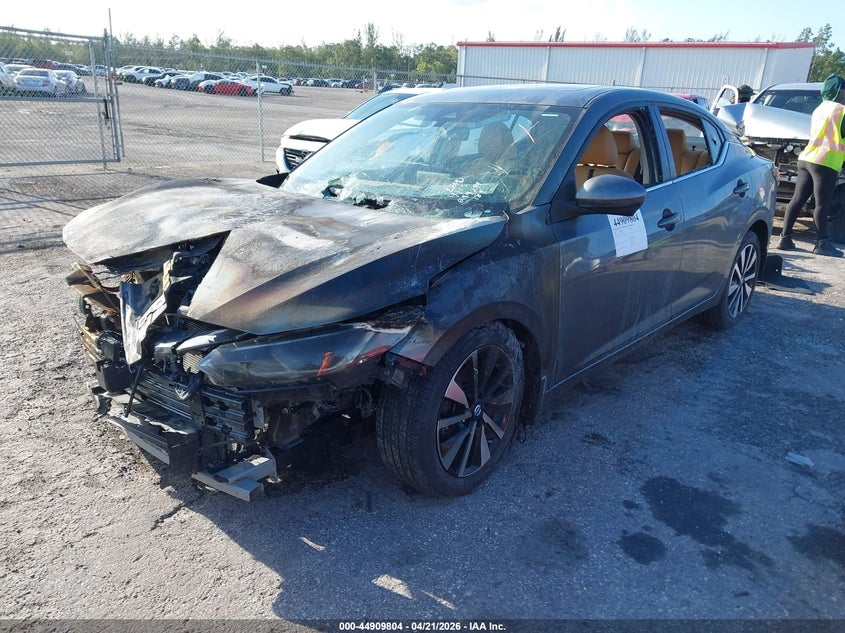 3N1AB8CV3NY276287 2022 Nissan Sentra Sv Xtronic Cvt photo 1