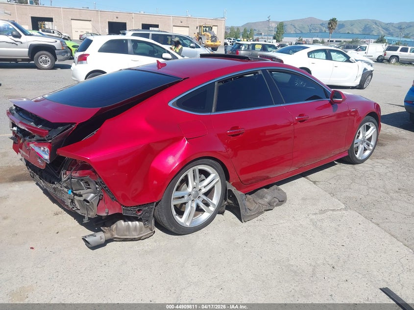 Vin: wau3gbfc1cn088874, lot: 45407180, audi a7 premium 20124