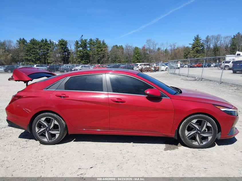 VIN KMHLP4AGXPU475083 2023 HYUNDAI ELANTRA LIMITED