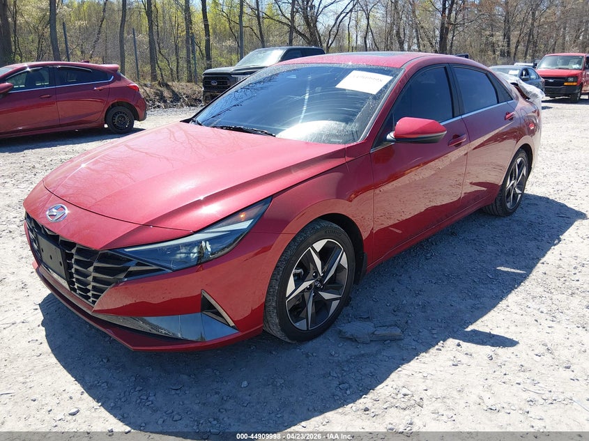VIN KMHLP4AGXPU475083 2023 HYUNDAI ELANTRA LIMITED