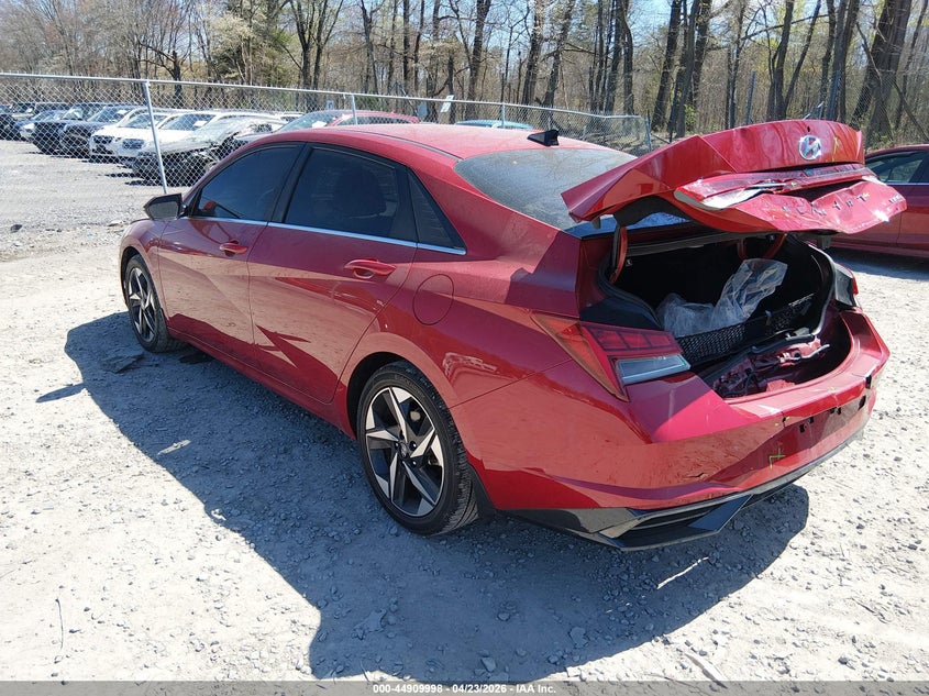 VIN KMHLP4AGXPU475083 2023 HYUNDAI ELANTRA LIMITED
