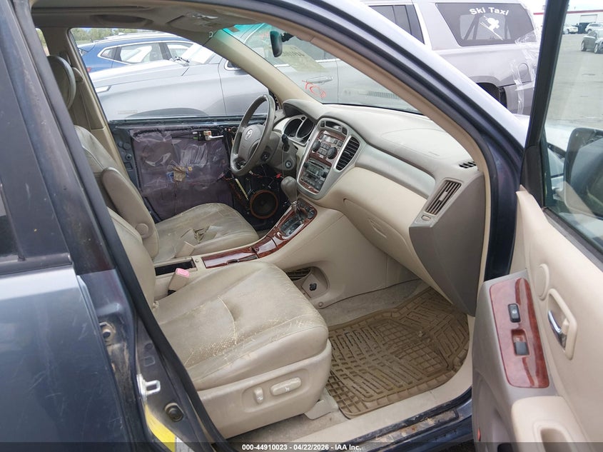 2005 TOYOTA HIGHLANDER SPORT UTILITY VEHICLE 3.3L V-6 DOHC, VVT, 230HP