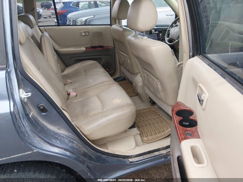 2005 TOYOTA HIGHLANDER SPORT UTILITY VEHICLE 3.3L V-6 DOHC, VVT, 230HP