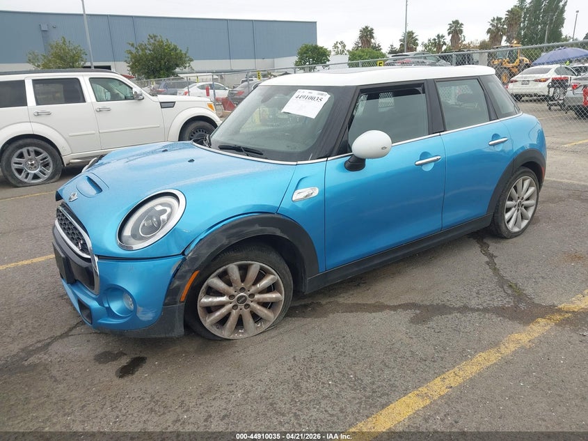 Vin: wmwxu3c58f2b58661, lot: 45407404, mini hardtop cooper s 20152