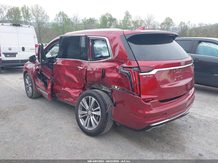 Vin: 1gykpdrs9pz131931, lot: 45407422, cadillac xt6 awd premium luxury 20233