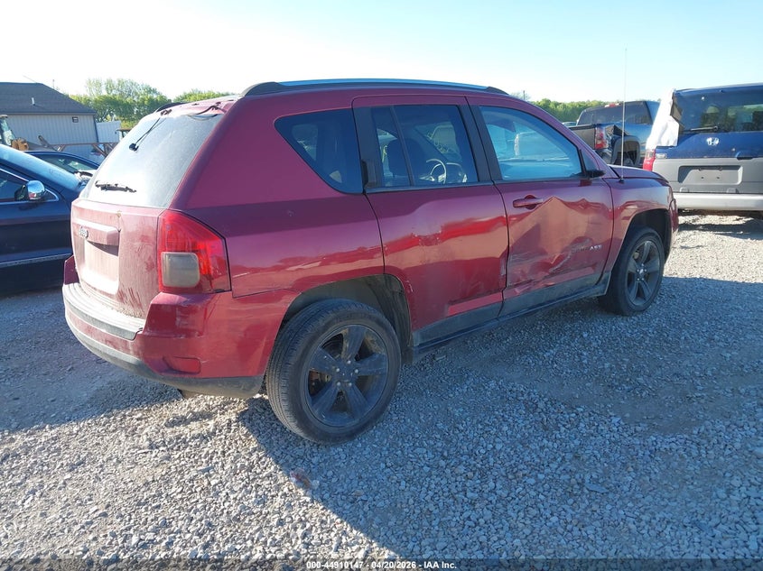 2011 Jeep Compass 2.4 brown Lot 111044910147 Vin 1J4NF1FB5BD216628