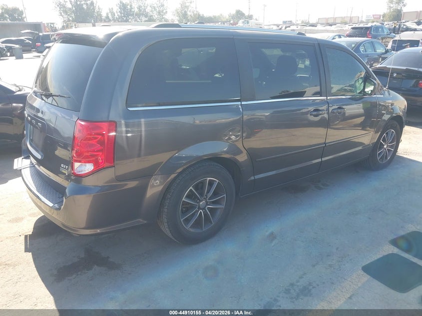 Vin: 2c4rdgcg8hr789920, lot: 45407524, dodge grand caravan sxt 20174