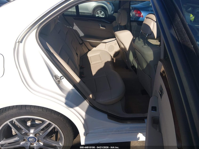 2014 MERCEDES-BENZ E-KLASSE SEDAN 3.5L V-6 DI, DOHC, VVT, 302HP