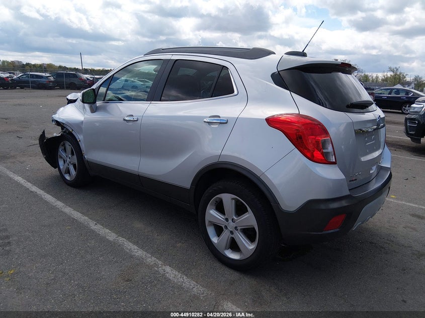 Vin: kl4cjasb7fb234884, lot: 45407651, buick encore 20153
