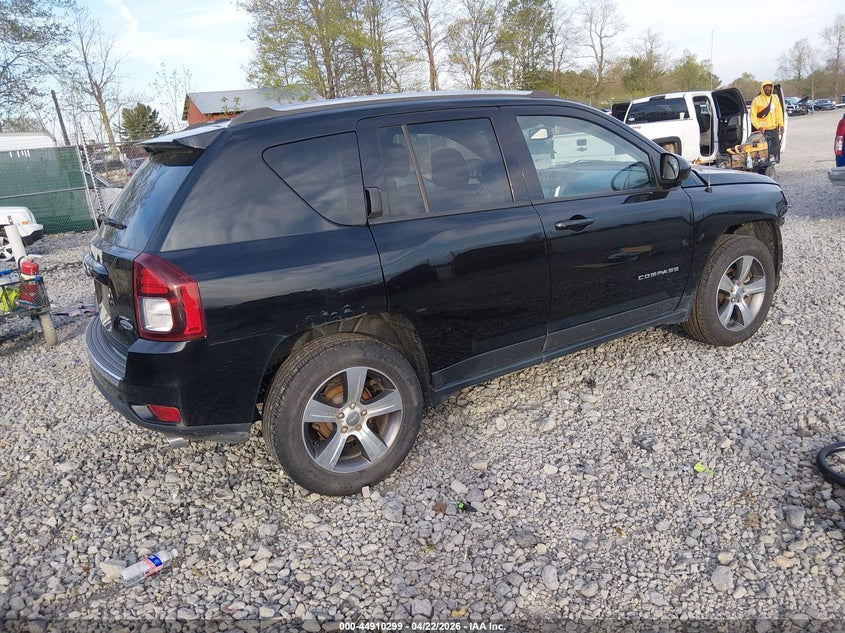 Vin: 1c4njdeb0hd127288, lot: 45407667, jeep compass high altitude 4x4 20174