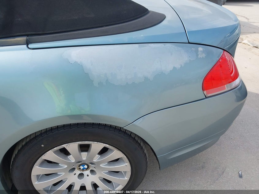 2005 BMW 645Ci VIN: WBAEK73405B325151 Lot: 44910407