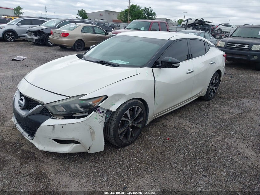 Vin: 1n4aa6ap6gc388012, lot: 45407827, nissan maxima 3.5 sv 20162